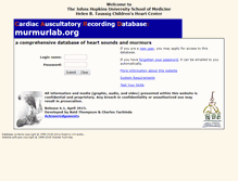 Tablet Screenshot of murmurlab.org